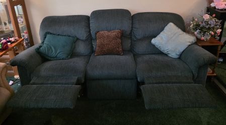 Green Recycling Couch