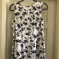 $20 OBO! 1990’s Black And White Satin Party Cocktail Minidress