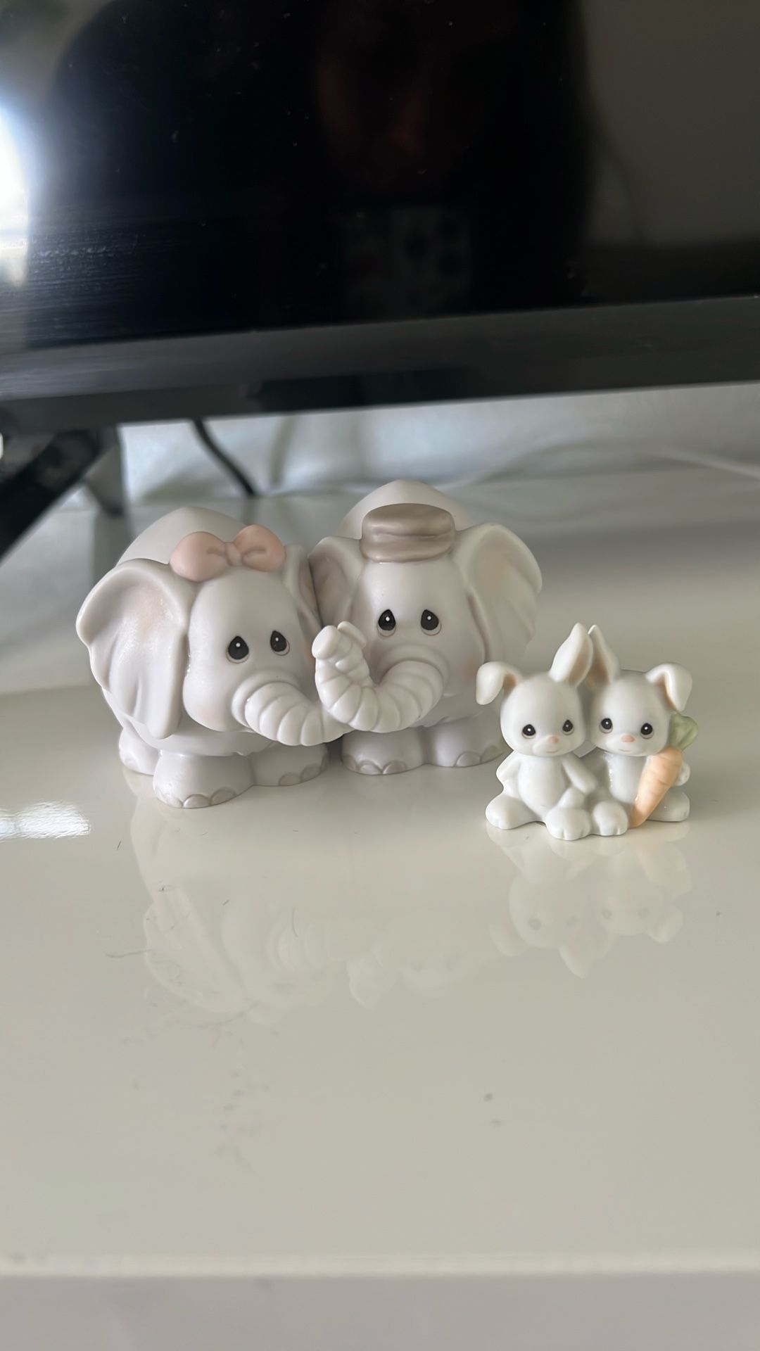 Precious Moments Elephants & Bunnies