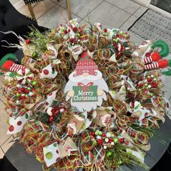 Beautiful Handmade Christmas Wreaths