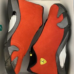 Brand New Jordan 14 ‘Ferrari’ (Size 8.5)w/Box & Receipt