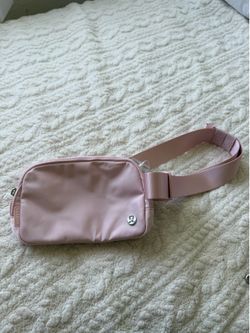 Pink Lulu lemon belt bag