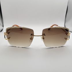 Cartier Glasses(Brown)