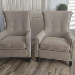 Two Beautiful Accent Chairs