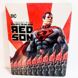 Superman Red Son Blu-Ray/DVD/Digital Steelbook DC Comics 2020 Like New