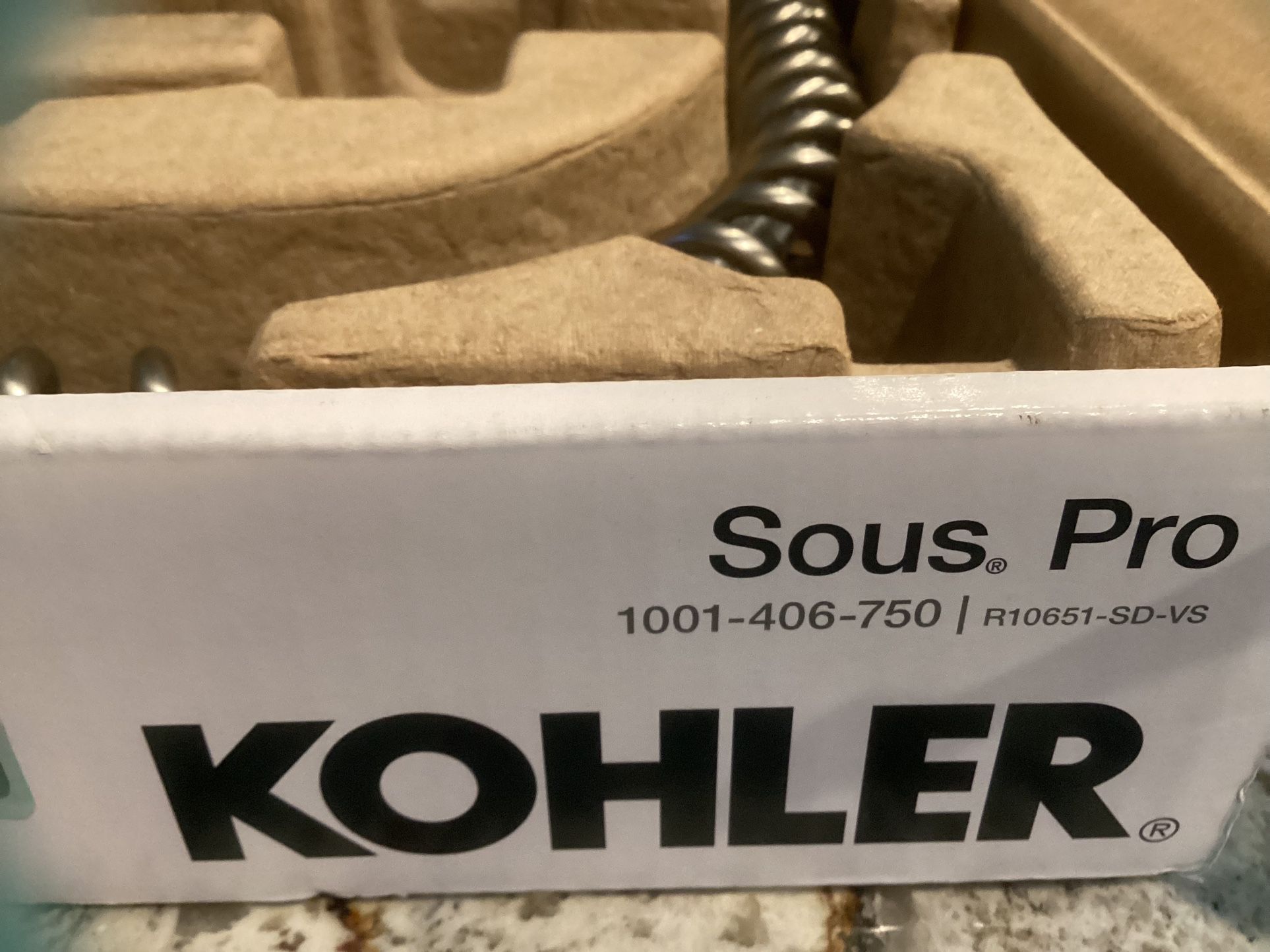 Kohler kitchen faucet- parts 