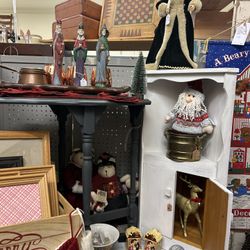 Small Vintage Corner Cabinet