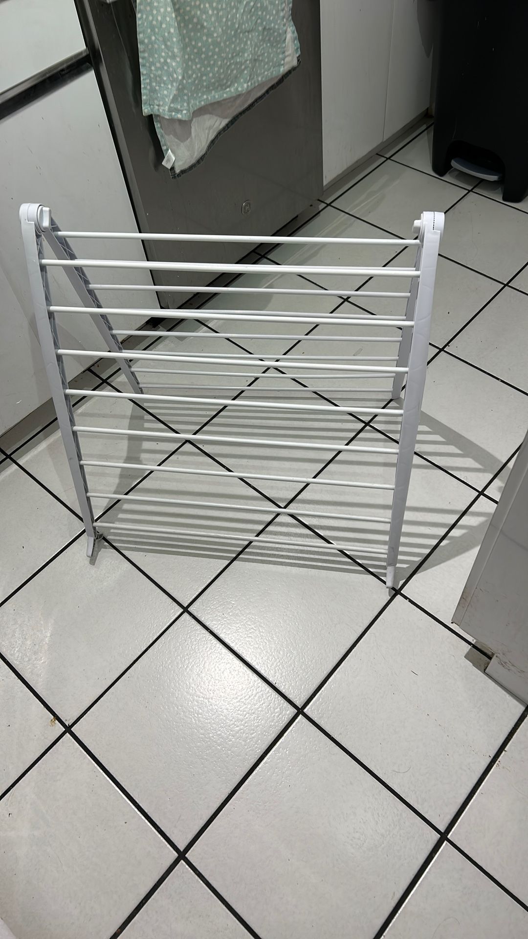 Foldable clothes, drying rack.