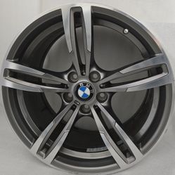 Original 19x10 Grey BMW 437m Wheel Rim OEM M3 M4 