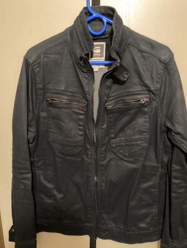 G Star Raw Denim Men’s Jacket Sz Large
