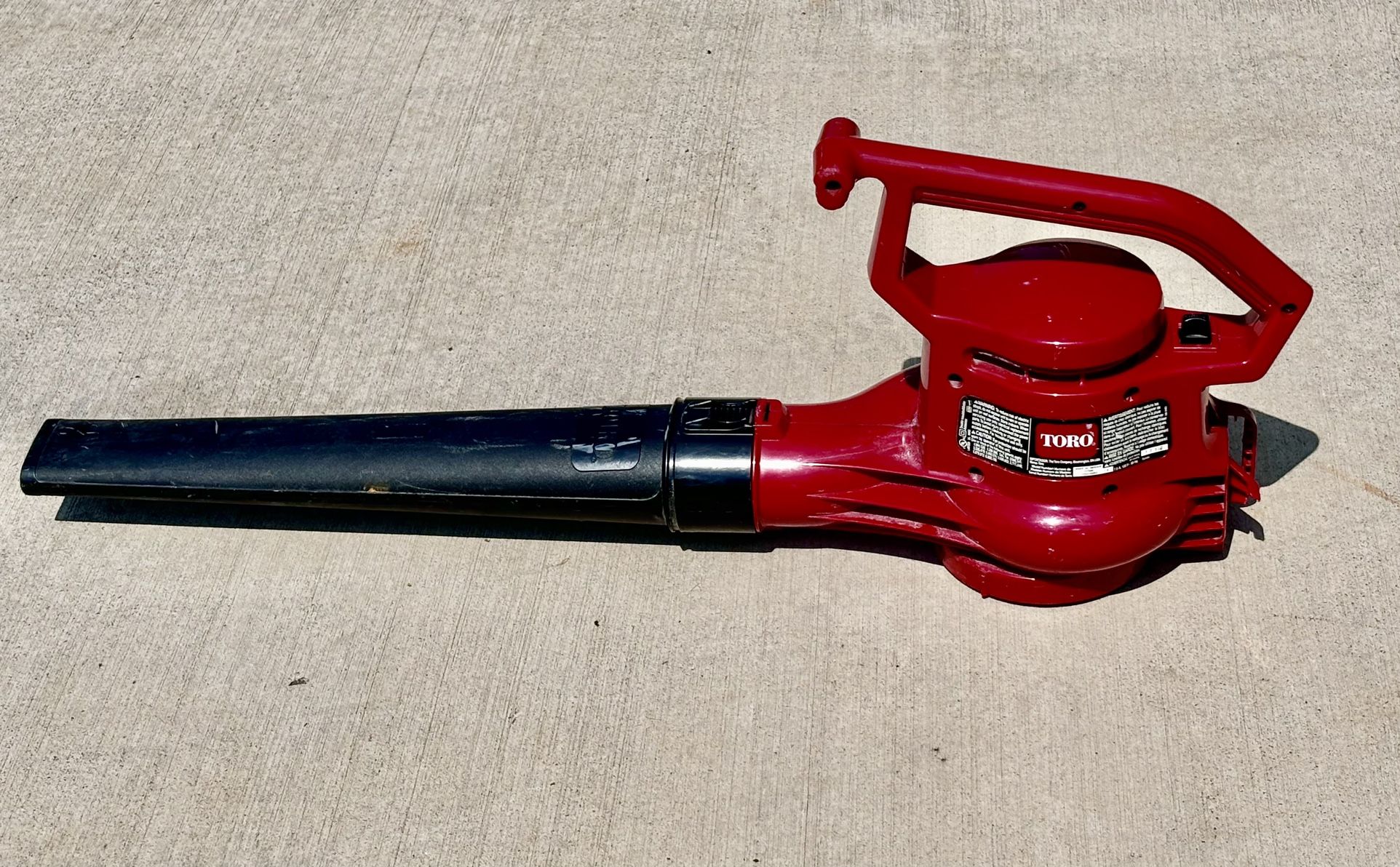Toro Power Sweep electric leaf blower