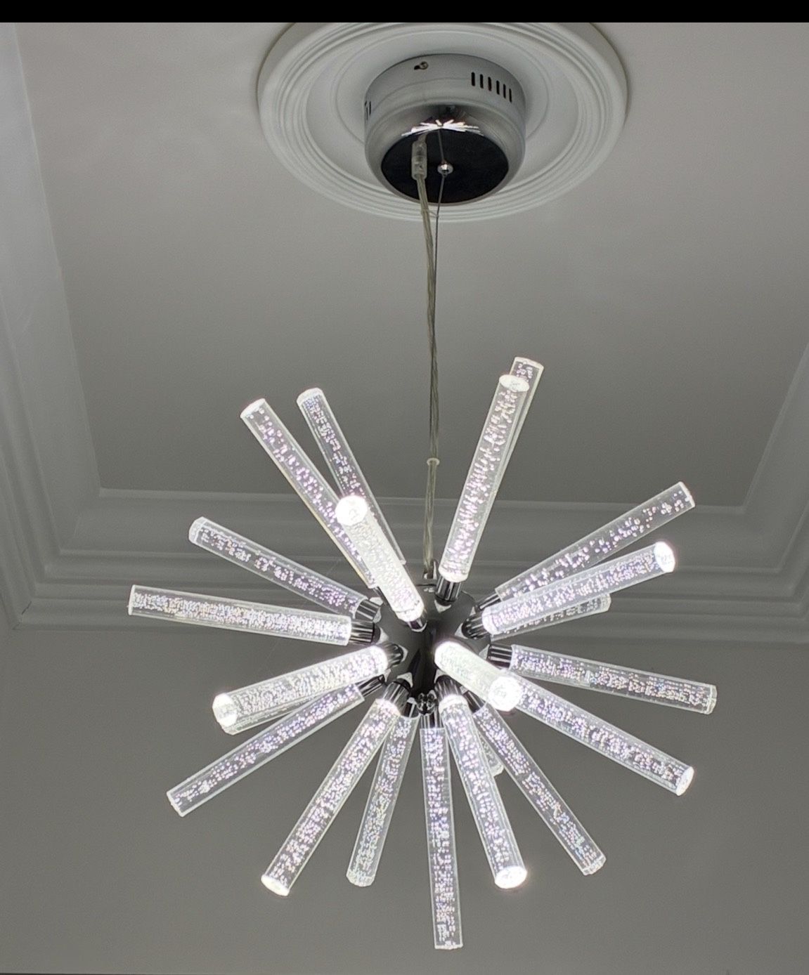 Acrylic chandelier