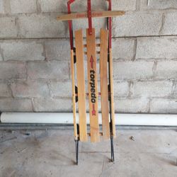 Antique Snow Sled