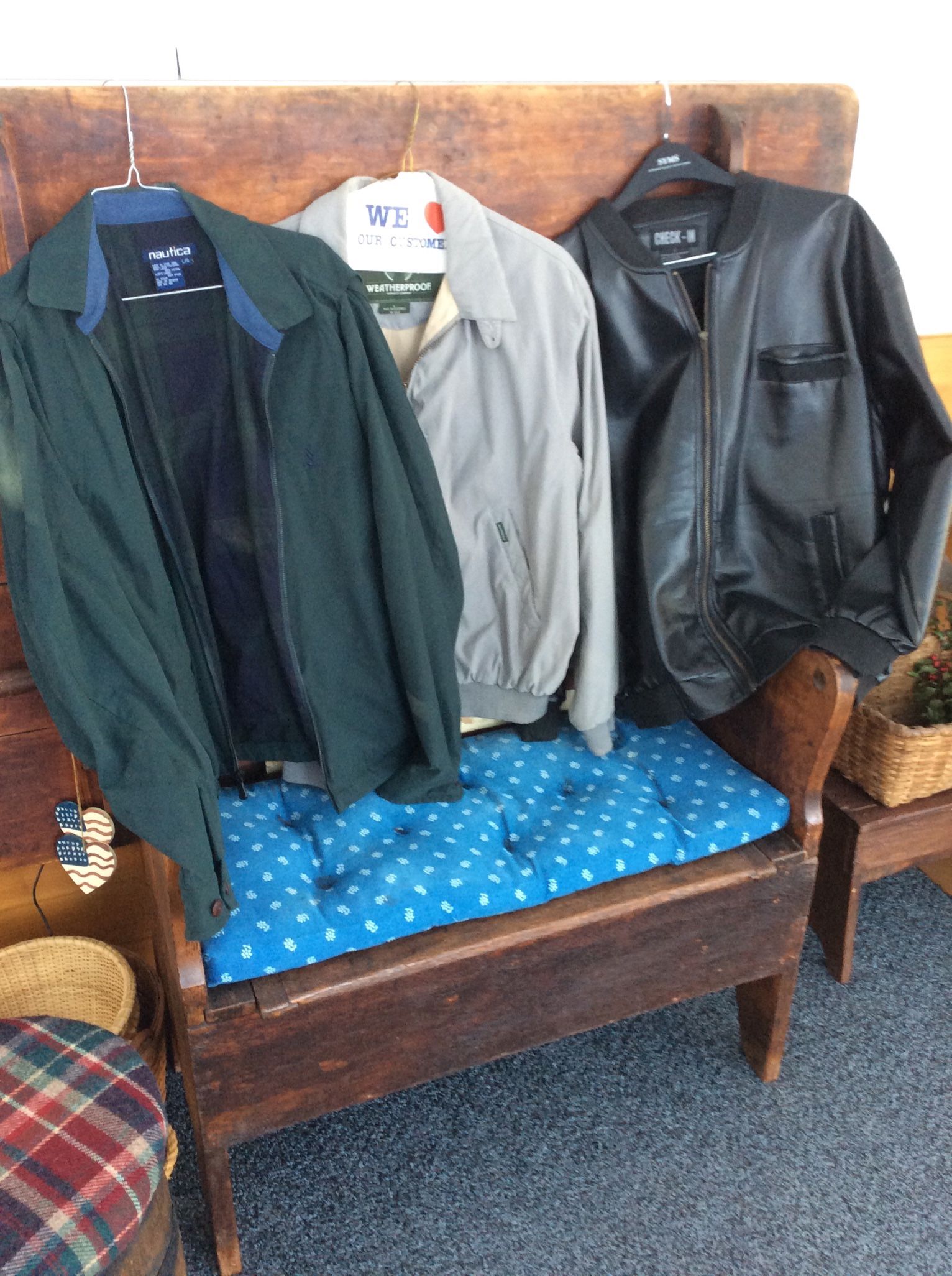 Men’s Large Waterproof Jackets Each.