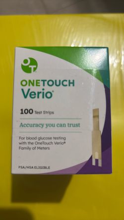 100 strips for check glucose