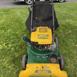 Leaf, vacuum and chipper