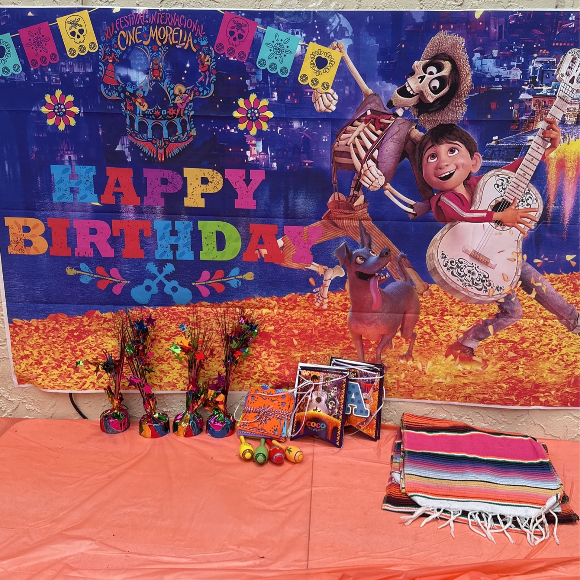 Coco Birthday Decorations Or Mexican Fiesta Supplies