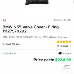 n55 valve cover 