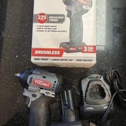 80214 Cordless Impact Wrench Hyper Tough 109480-3 JE 