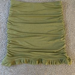 Mini Skirt with Ruffles