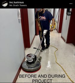 20” BLACK STRIPING PADS