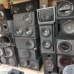 Who Needs Bass In Their Life? Car Stereo Subs And Complete Packages.