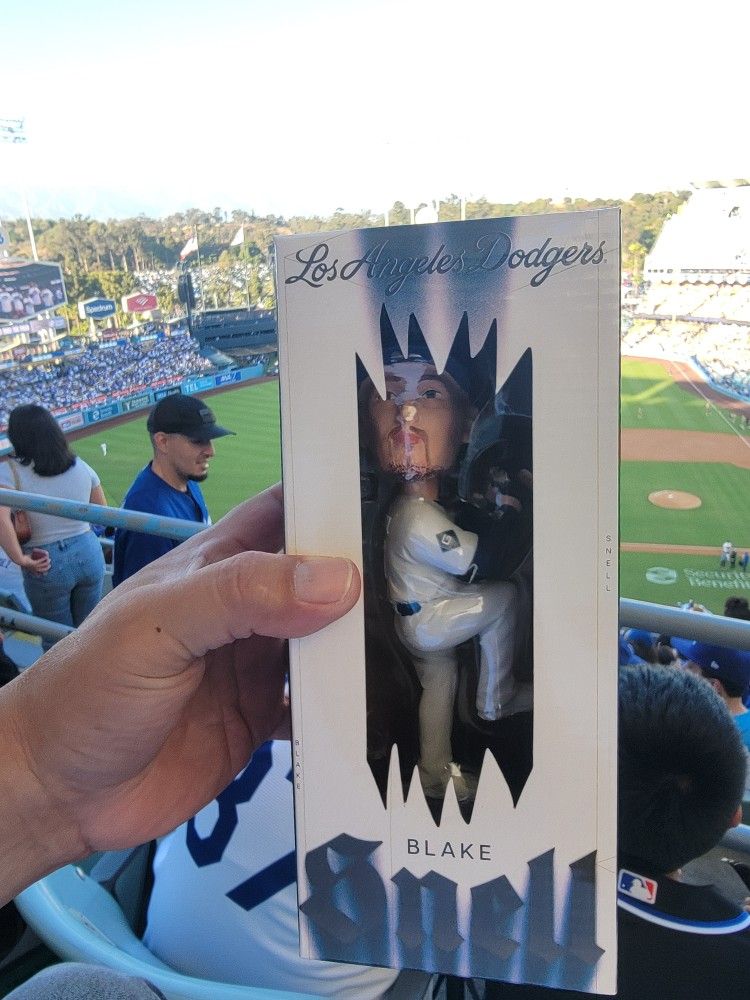 Dodgers stadium giveaway Blake snell bobblehead