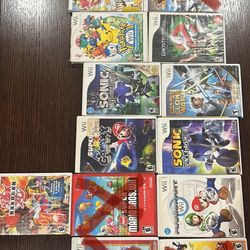  Various Wii Games