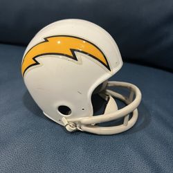 Riddell San Diego / LA Chargers Throwback 2 Bar Mini Helmet w/out box