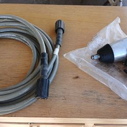 Air gun and hose