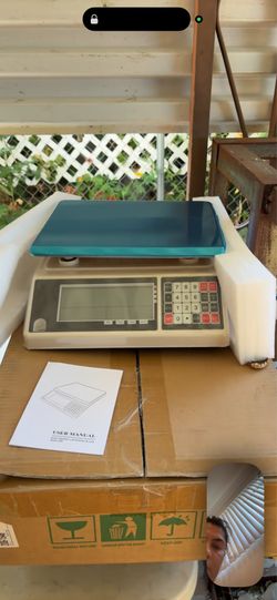 Industrial counting scale