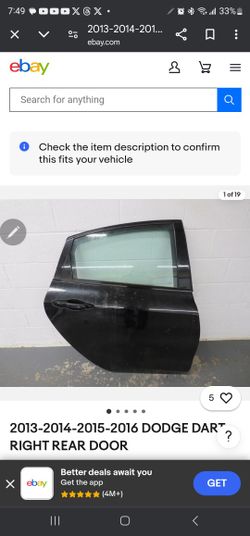 Dodge Dart Door