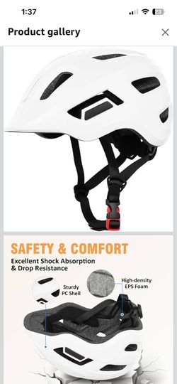 Kids Bike Helmet for Toddlers, Boys and Girls, Lightweight & Adjustable for Age 1-3-8, Multi-Sport Helmet for Bicycle, Kick Scooter, Skateboard, Rolle