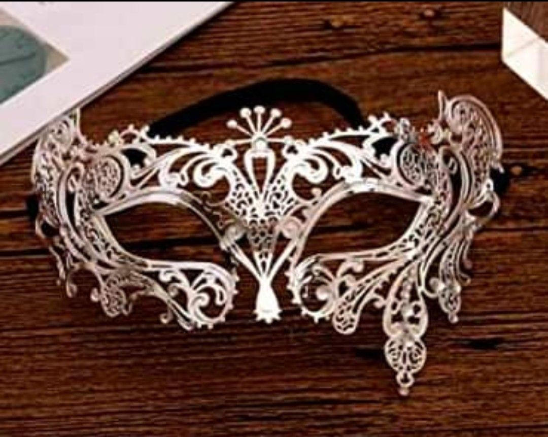 Venetian Filigree masks are perfect for Masquerade parties, Mardi gras, Festivals, Carnival themed parties, Formal balls, Halloween parties, trick