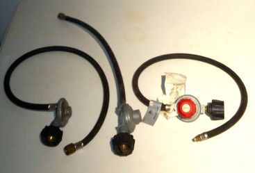 3 Propane Regulator Rubber Hoses 