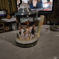 2014 SF GIANTS CHAMPIONSHIP BEER STEIN