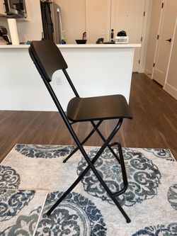 IKEA Franklin Bar Stool / Black