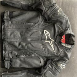 Mens Leather Motorcycle Jacket 