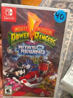Power Rangers Rita rewind Nintendo Switch