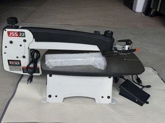 JET JWSS-22B 22” Scroll Saw with Foot Switch – Professional Grade