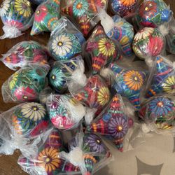 Esfera Artesanal Pintada A Mano