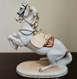 Augarten Wien Porcelain Spanish Riding School 'Levade Without Rider'