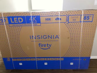 2025 85 Inch TV For Sale. Wall Mount Included.