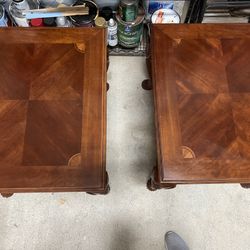 Cherry Wood Tables. 