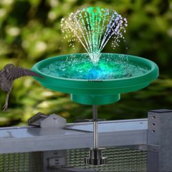Bird Bath With Fountain 110 volts
