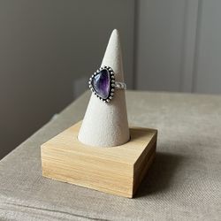 Adjustable Amethyst Ring ( firm on price ) 