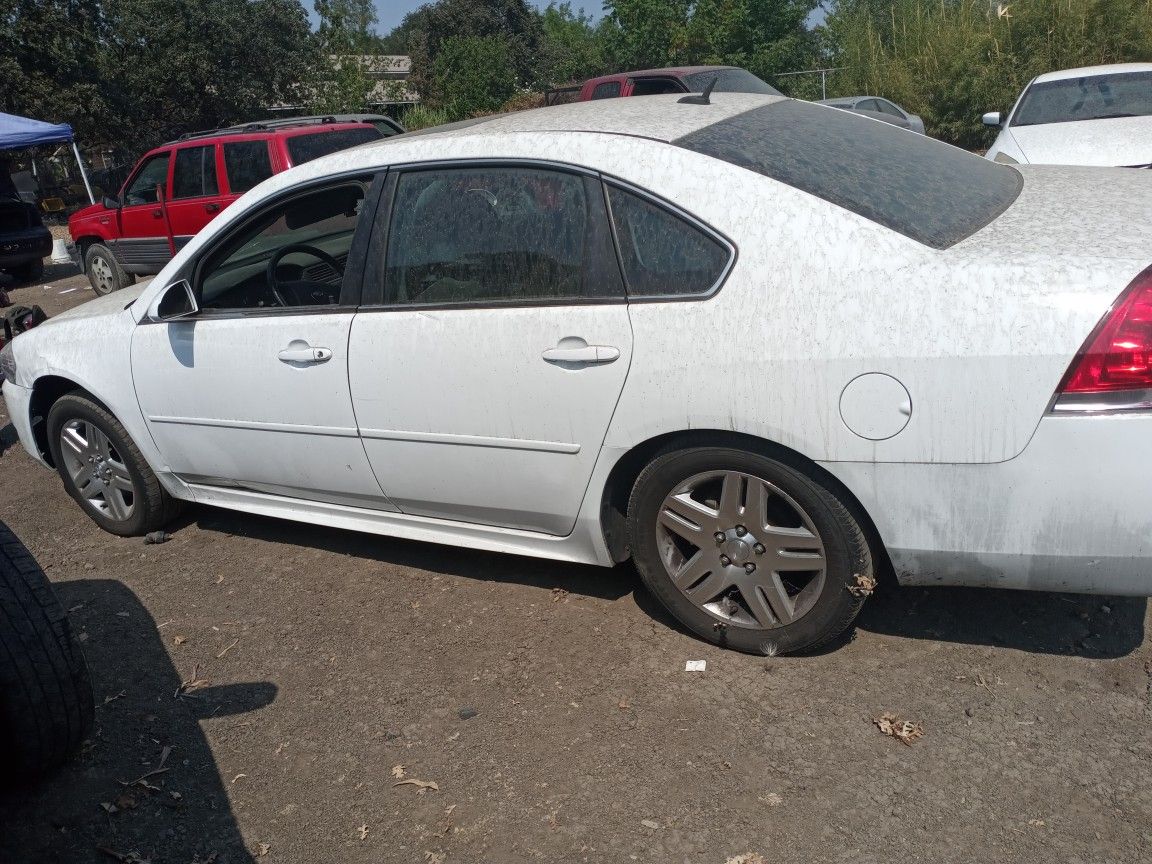 For parts2012; Chevy Impala