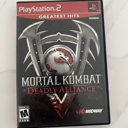 PS2 Mortal Kombat