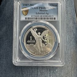 1987 Mexico Libertad PR68