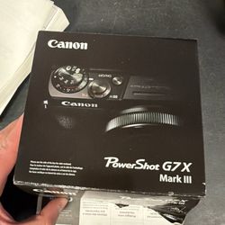 Canon PowerShot G7 X Mark III